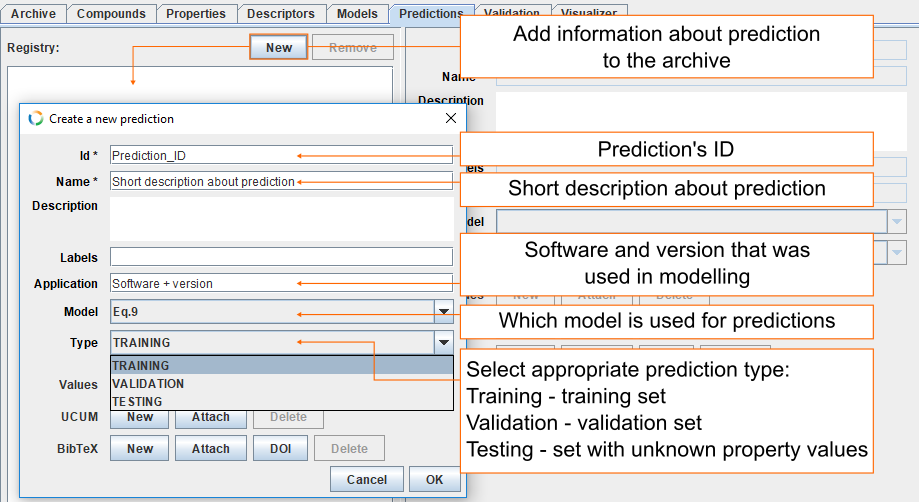 Prediction information