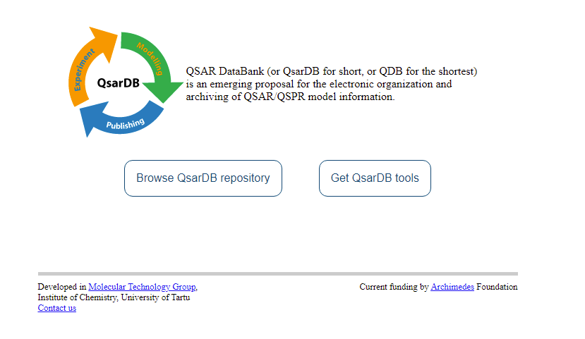QsarDB 2013